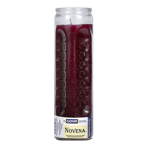 Goya Novena Kaars Tall Paars 549g